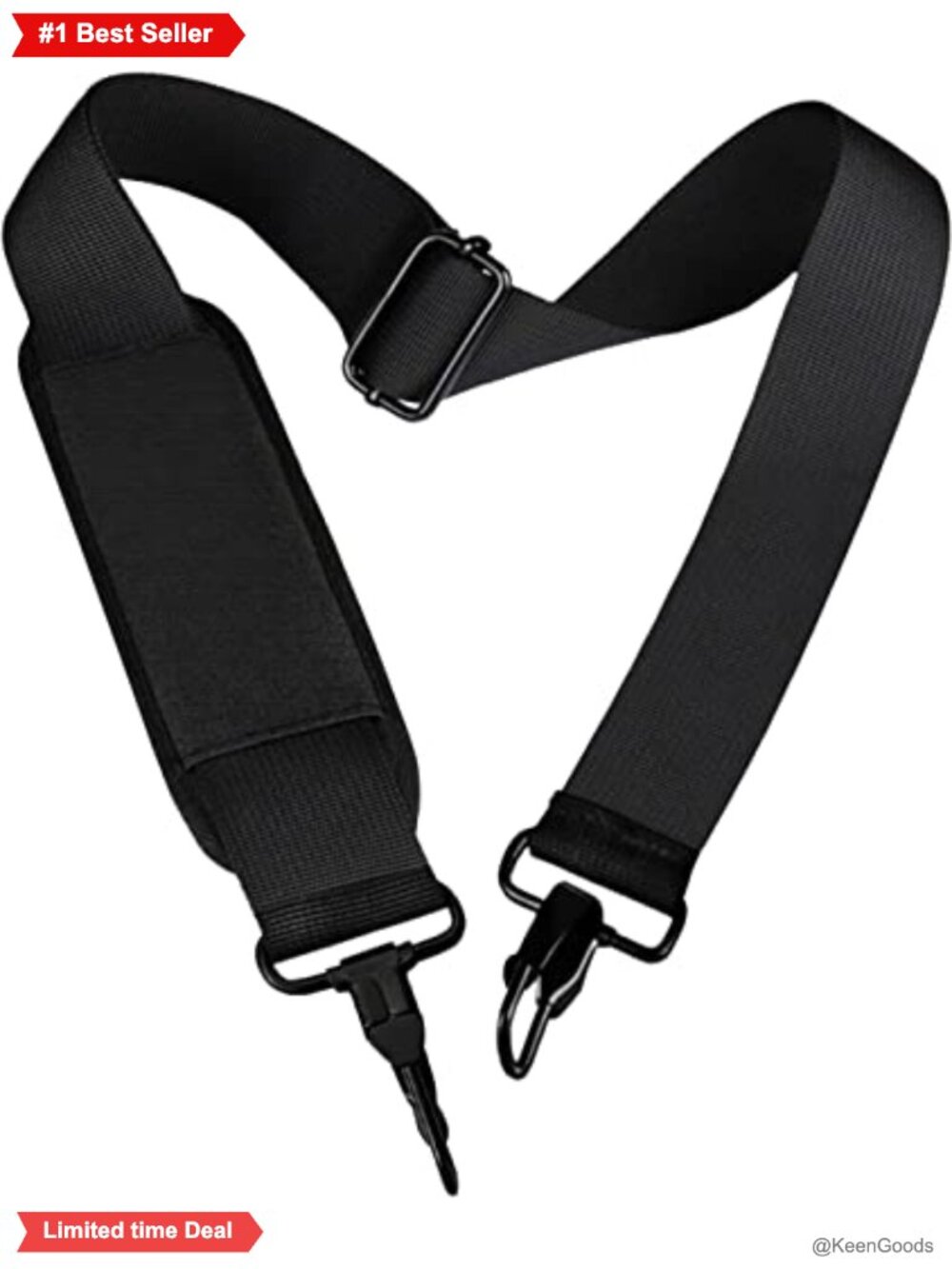Universal Replacement Laptop Shoulder Strap Adjustable Nylon 55"